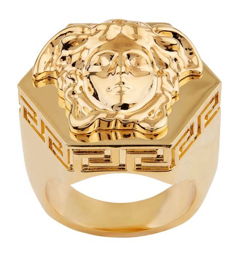 versace ringe til mænd|farfetch Versace rings.